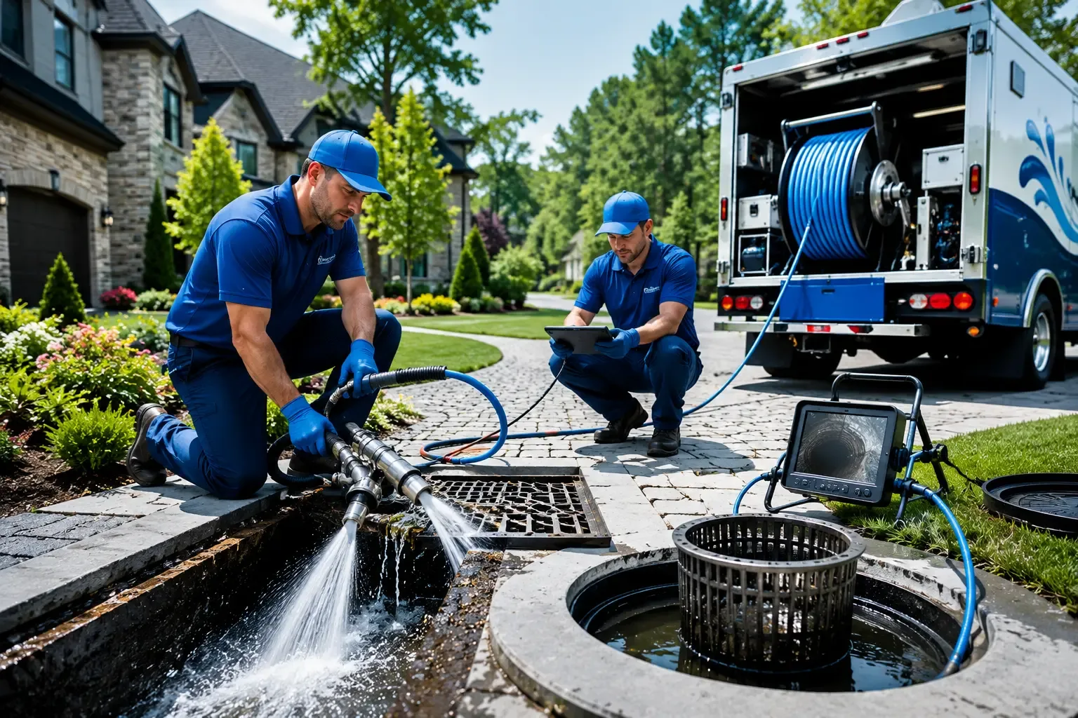 Local outdoor drain cleaning professionals in Ridgefield, CT